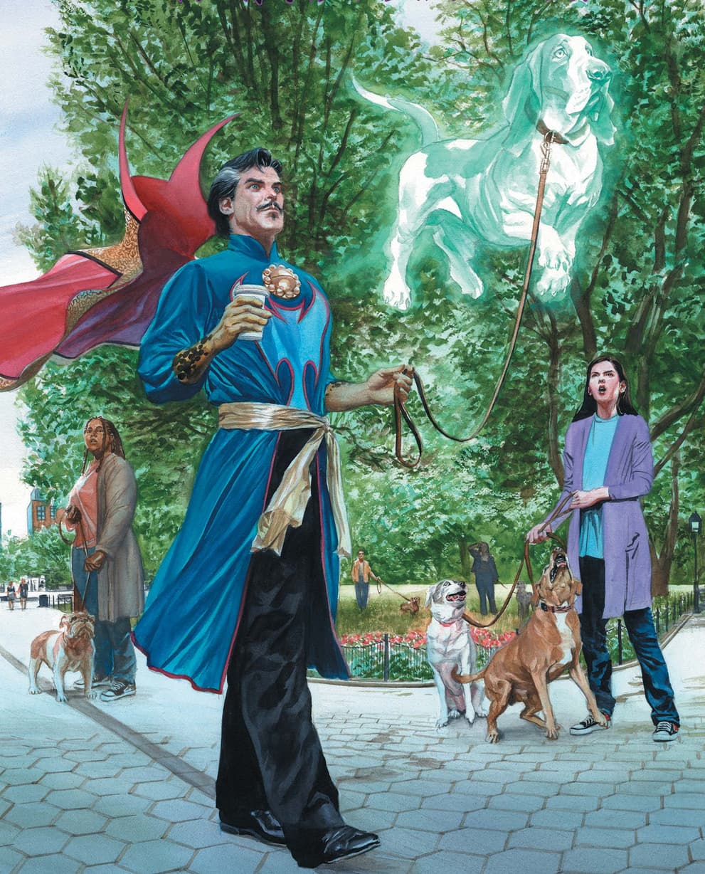DOCTOR STRANGE (2023) #12 cover by Alex Ross