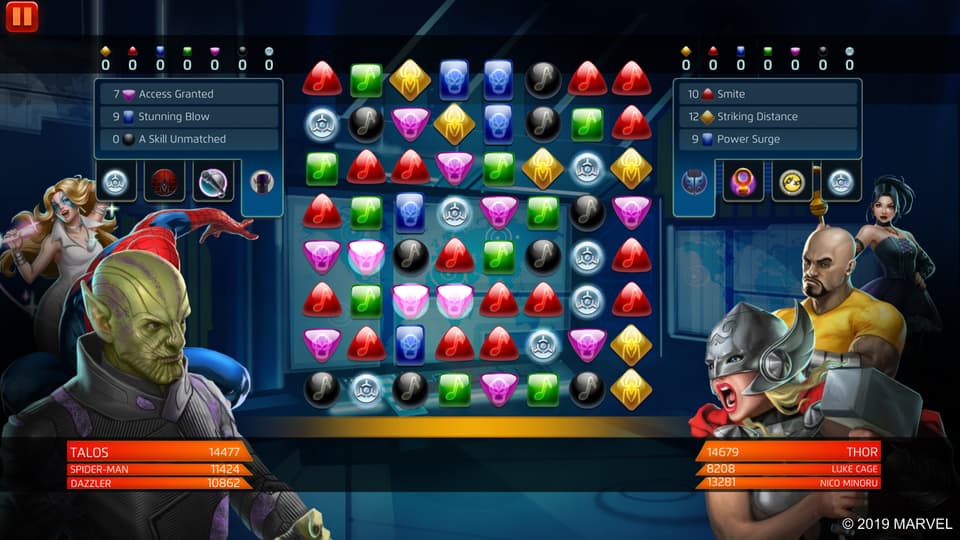 Marvel Puzzle Quest - Talos