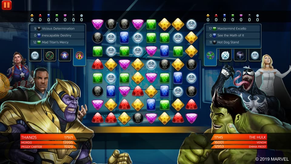Marvel Puzzle Quest - Thanos