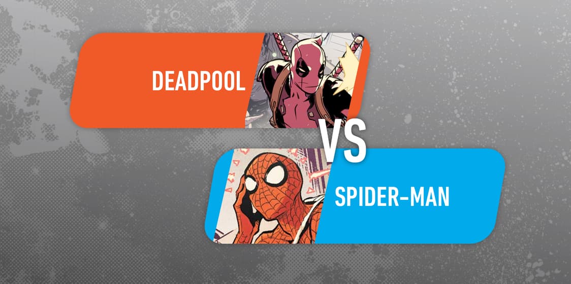 Marvel Battle Royale 2018 Deadpool (Wade Wilson) vs. Spider-Man (Peter Parker)