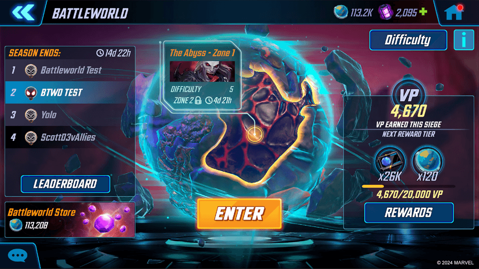 MARVEL Strike Force Battleworld