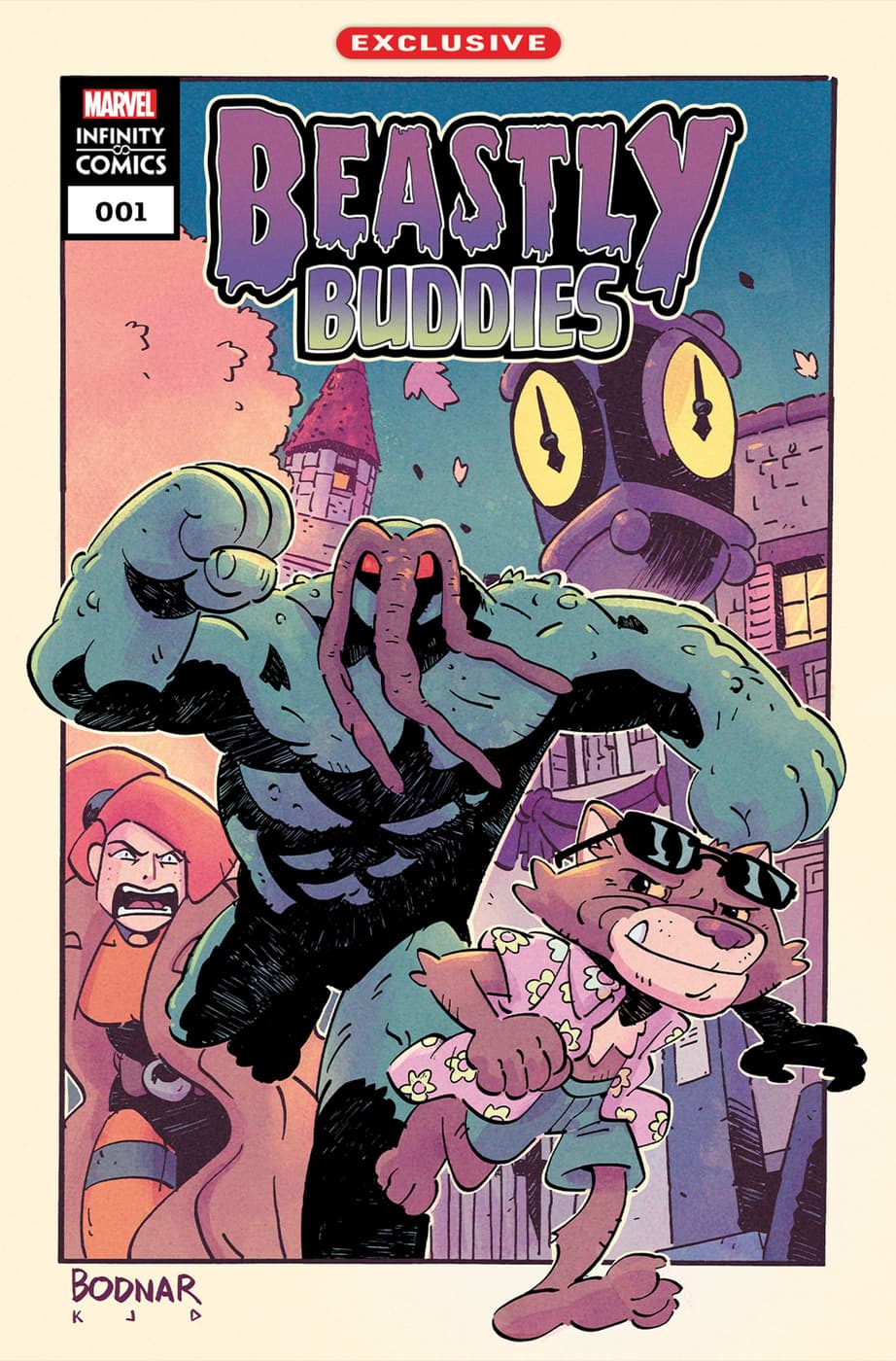 BEASTLY BUDDIES INFINITY COMIC (2024) #1 cover by Armand Bodnar