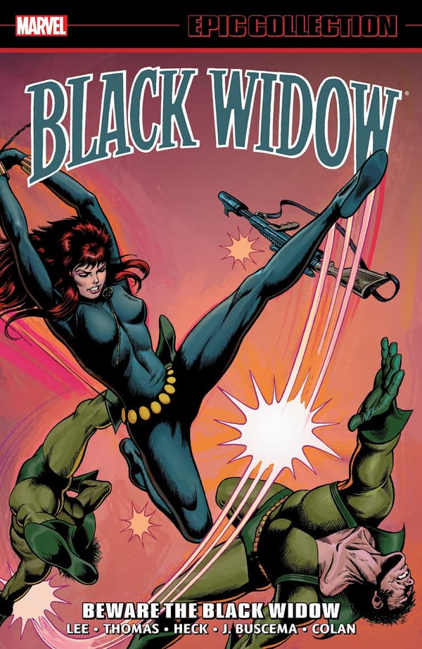 Cover to BLACK WIDOW EPIC COLLECTION: BEWARE THE BLACK WIDOW.