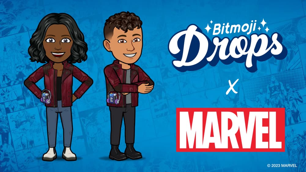 Bitmoji Drops x Marvel