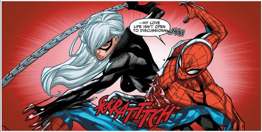 felicia hardy and peter parker