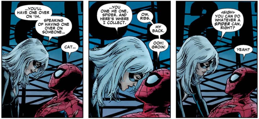 Black Cat does Spidey a favor