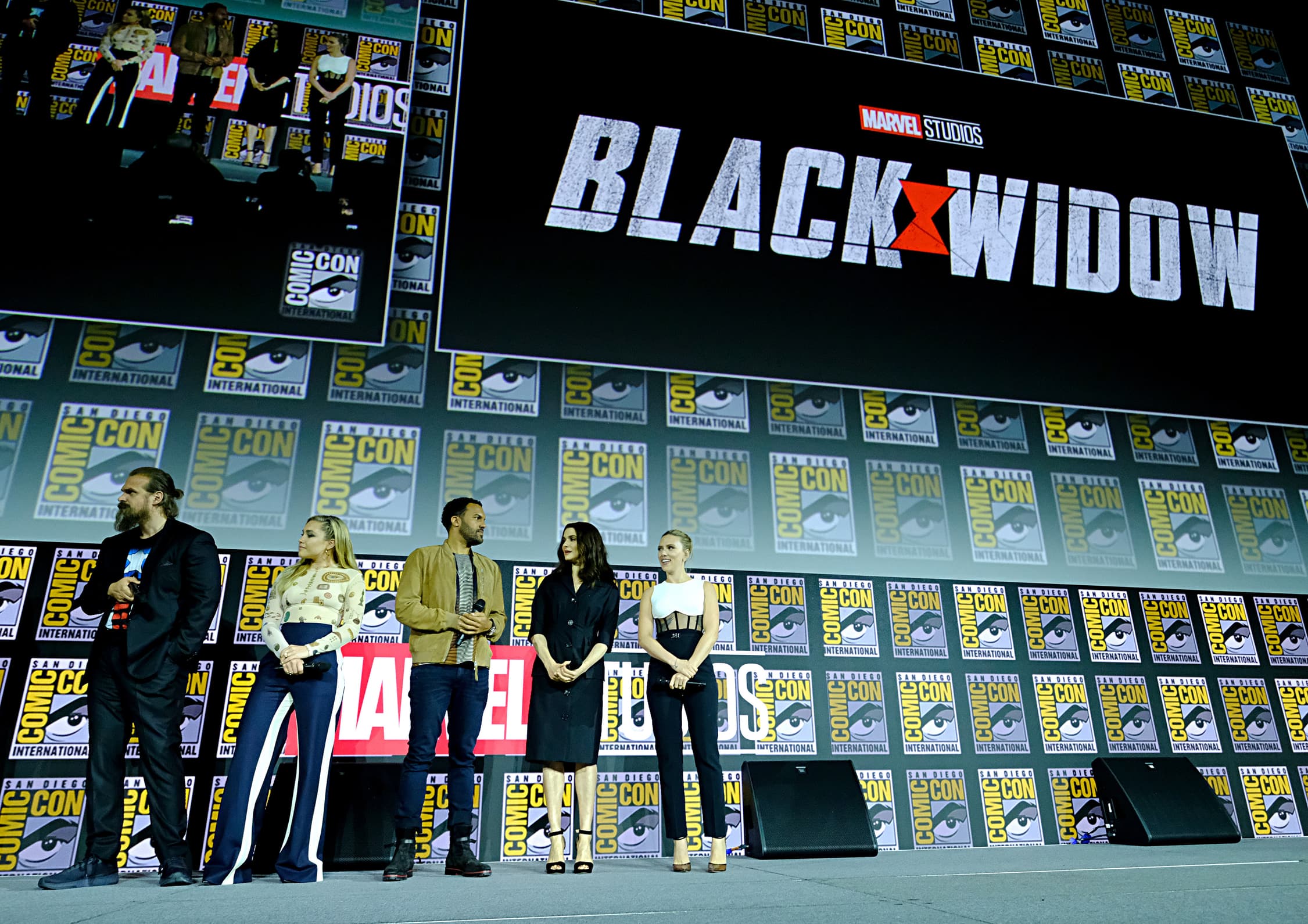 The cast of Black Widow