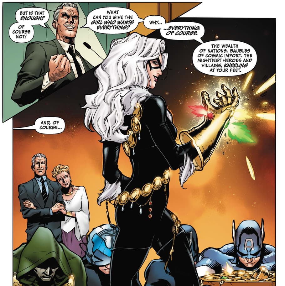 Black Cat Gets Powers From Asgard Marvel