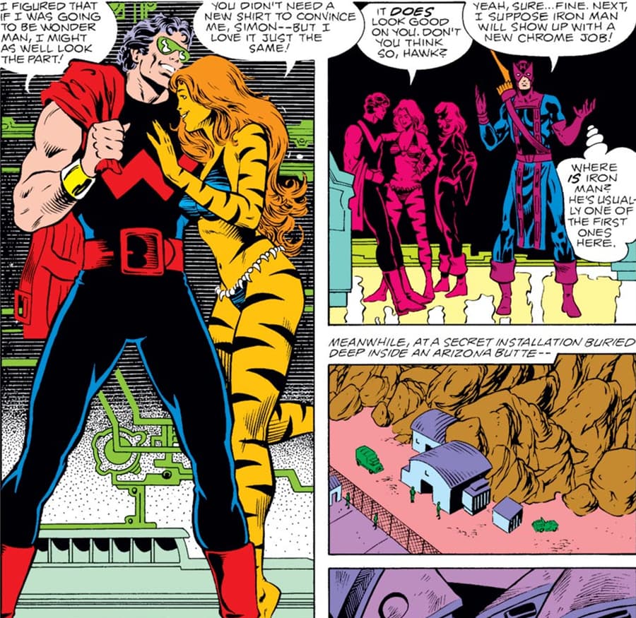 AVENGERS (1963) #253 by Roger Stern and Bob Hall