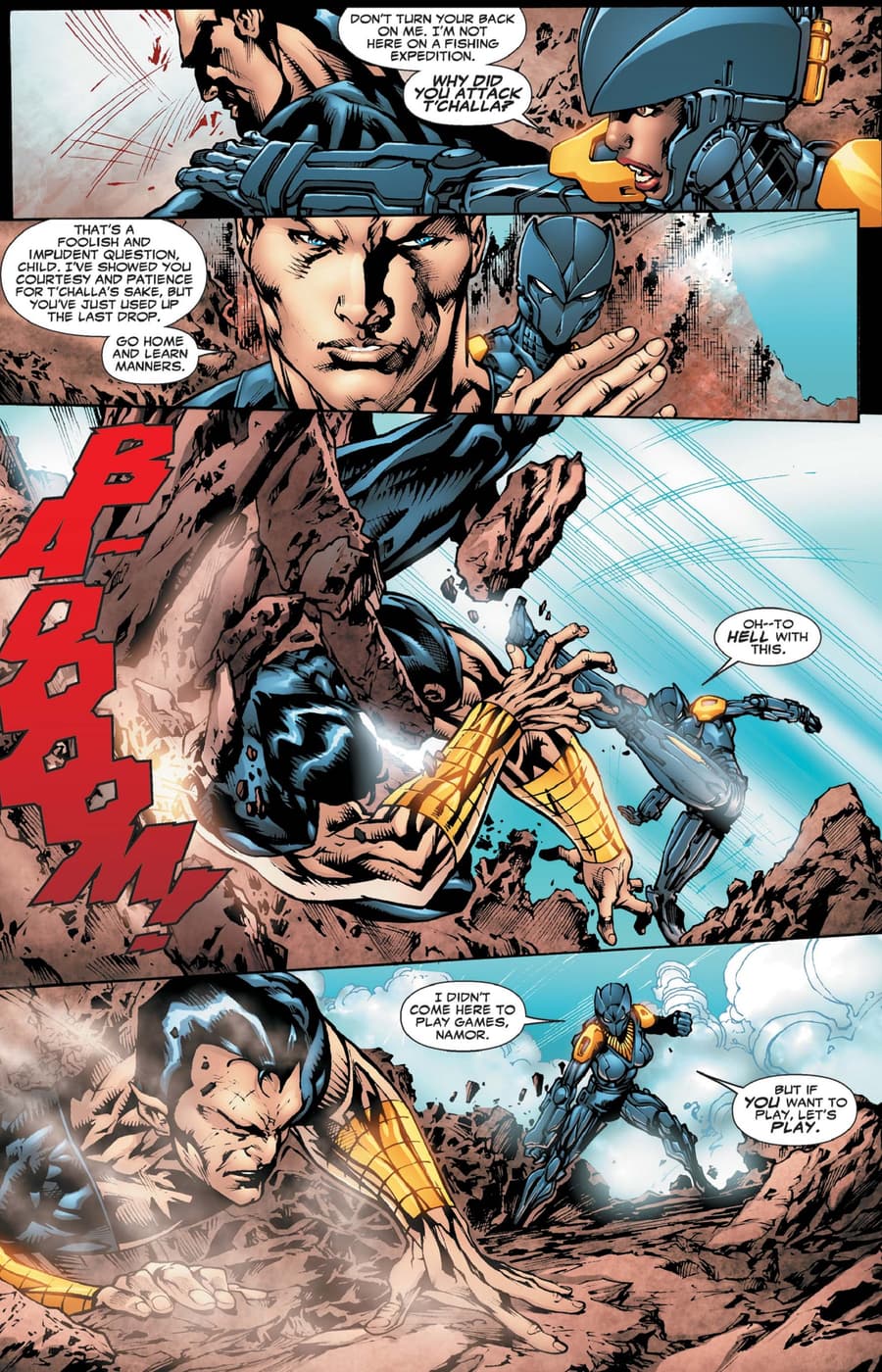 Namor vs shuri