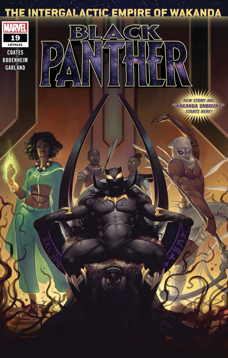 BLACK PANTHER (2018) #19 cover by Meghan Hetrick