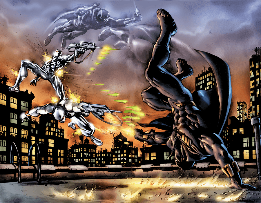 BLACK PANTHER (1998) #4 by Christopher Priest, Mark Texeira, and Joe Quesada