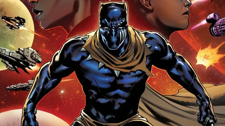 BLACK PANTHER: INTERGALACTIC (2025) #1 cover by Cafu