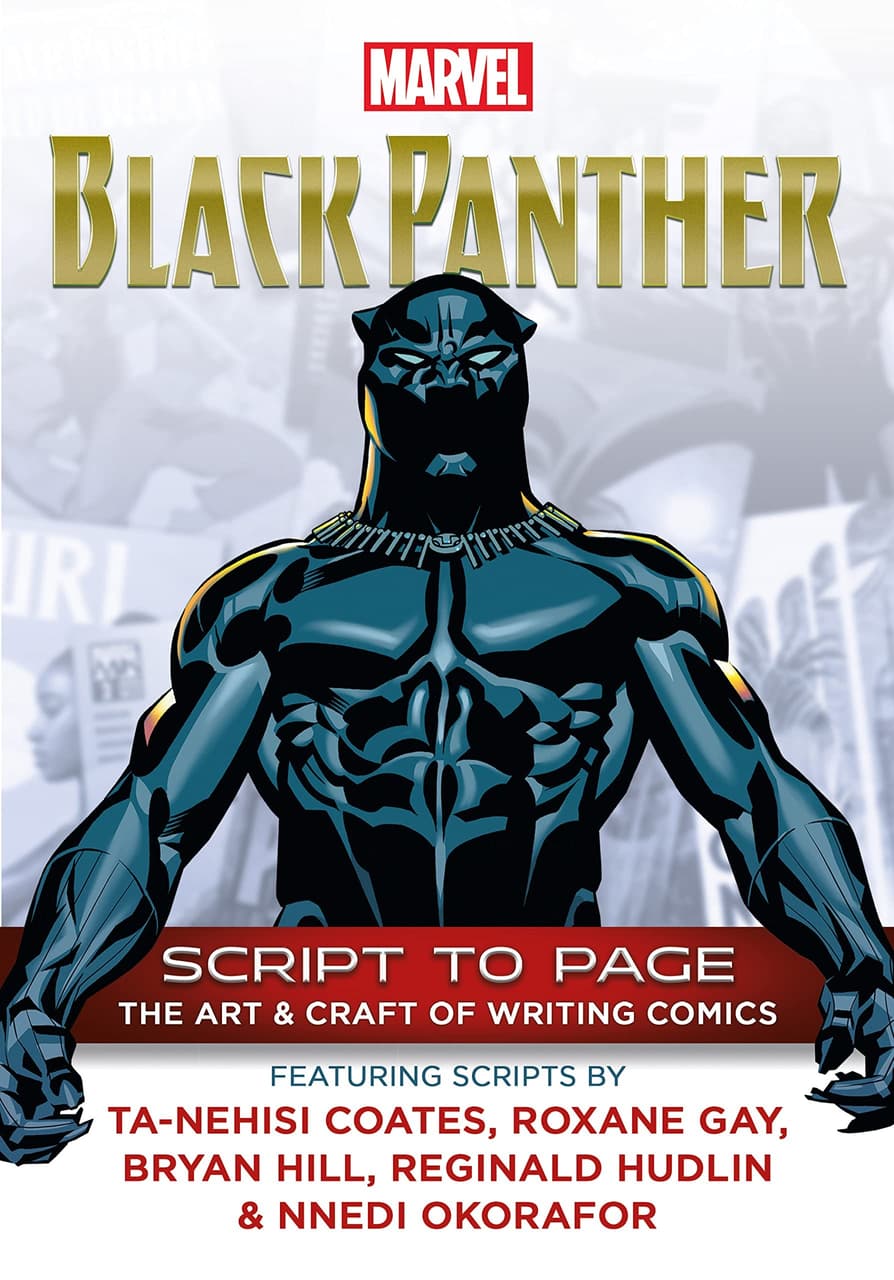 Cover to MARVEL'S BLACK PANTHER: SCRIPT TO PAGE