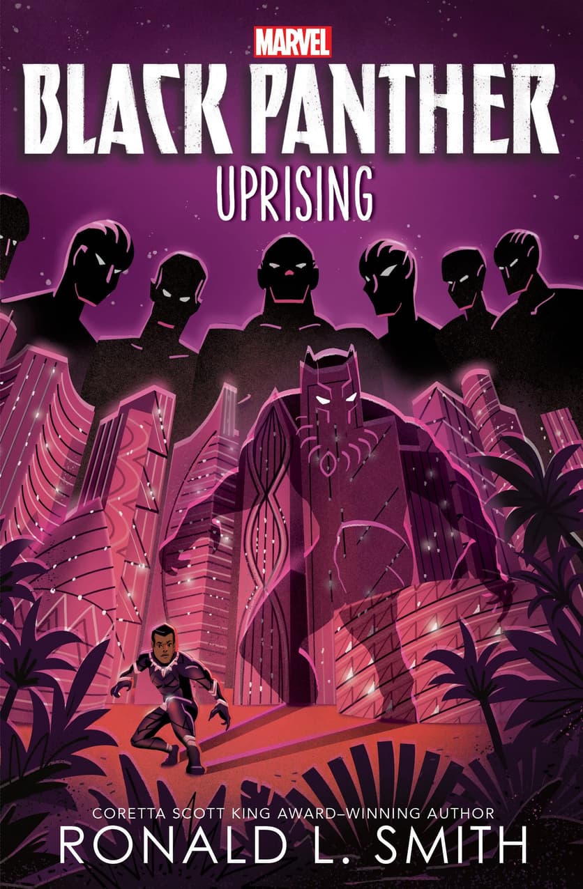 Cover to Black Panther: Uprising by Ronald L. Smith.