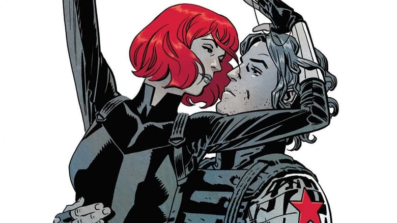 Winter Soldier And Black Widow Kiss Comics