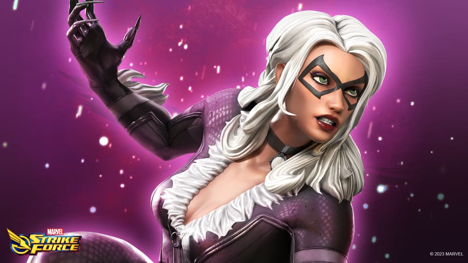 Black Cat Leads the Way as the Next Legend in MARVEL Strike Force