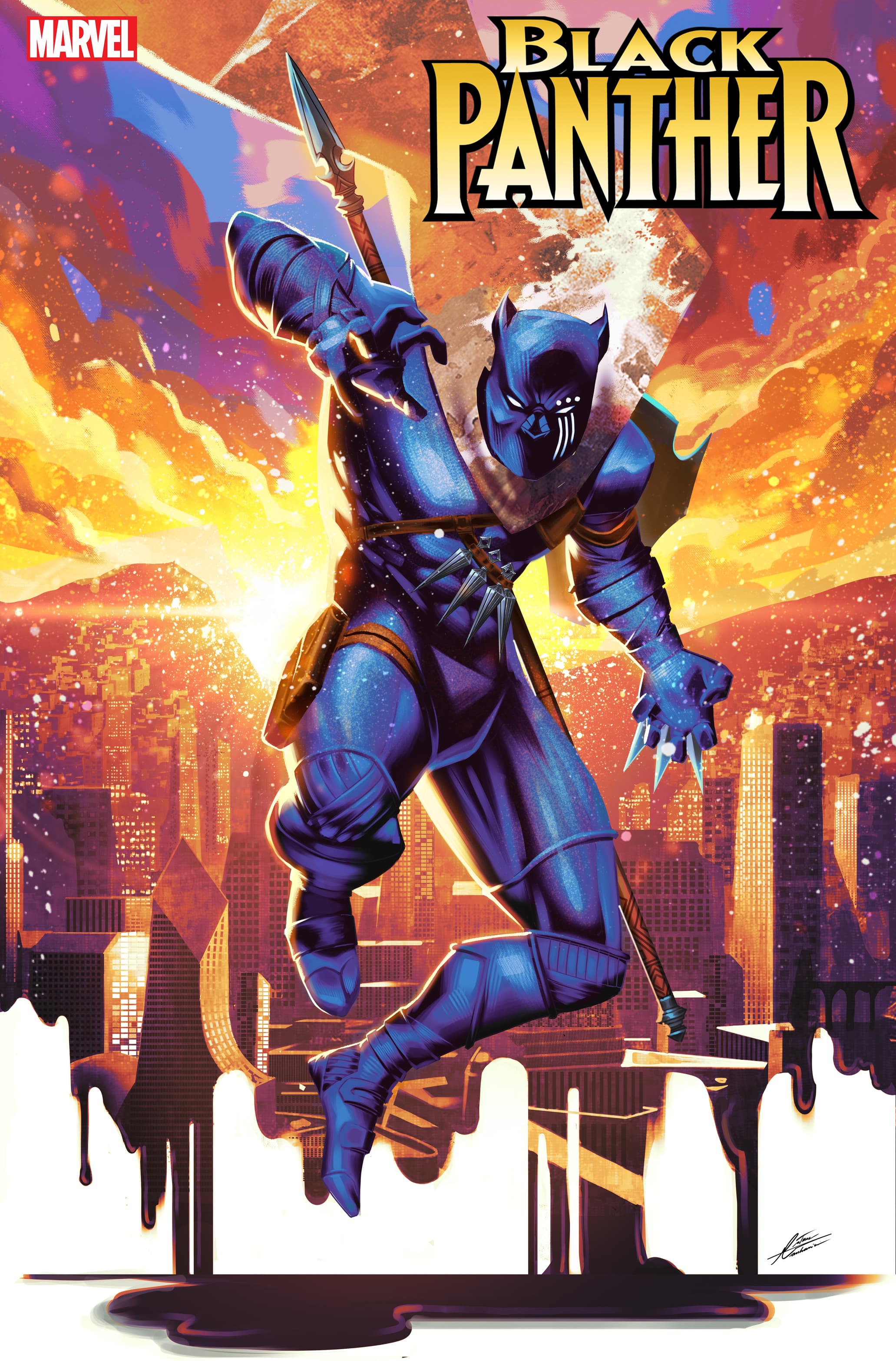 BLACK PANTHER #1 Variant Cover by Mateus Manhanini