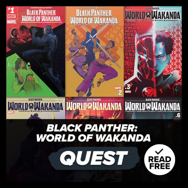 Marvel Insider Challenge Black Panther: World of Wakanda Reading Quest