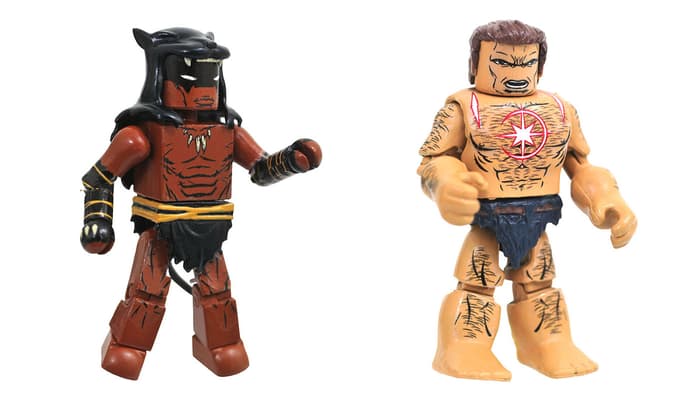 Diamond Select Toys' Avengers 1,000,000 B.C. Marvel Minimates Are