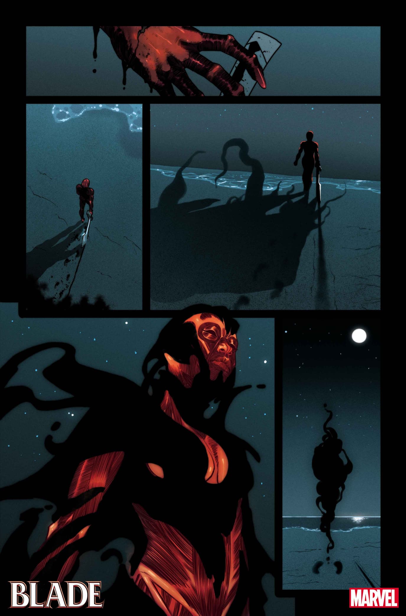 BLADE #1 interior artwork by Elena Casagrande & Jordie Bellaire