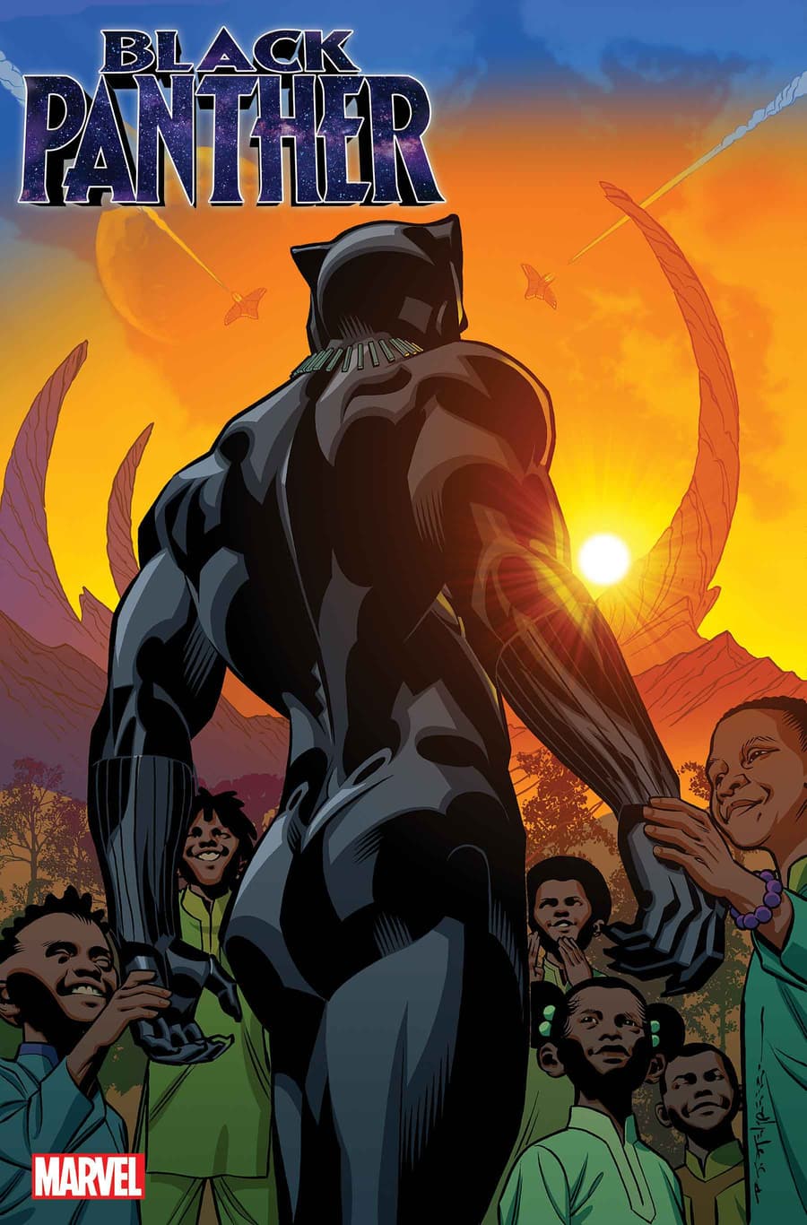 Black Panther variant by Brian Stelfreeze