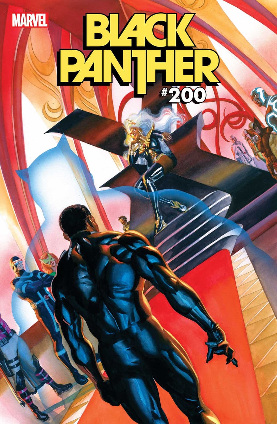 BLACK PANTHER #3 cover by Alex Ross