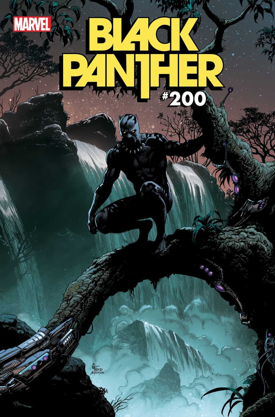 BLACK PANTHER #3 variant cover by Gary Frank