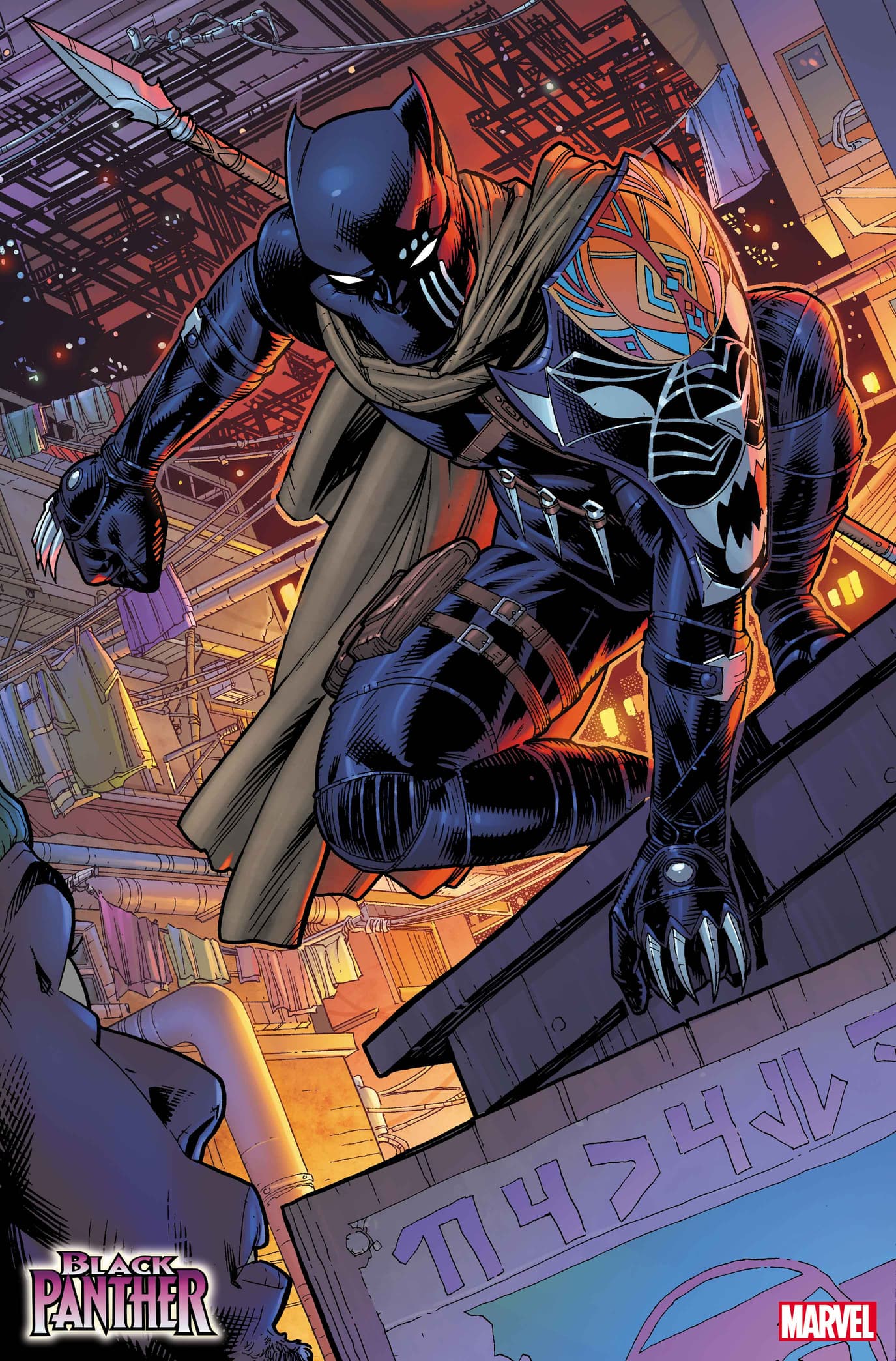 BLACK PANTHER #1 interior artwork by Chris Allen