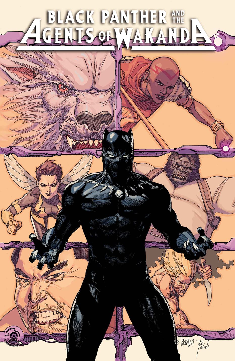 BLACK PANTHER AND THE AGENTS OF WAKANDA