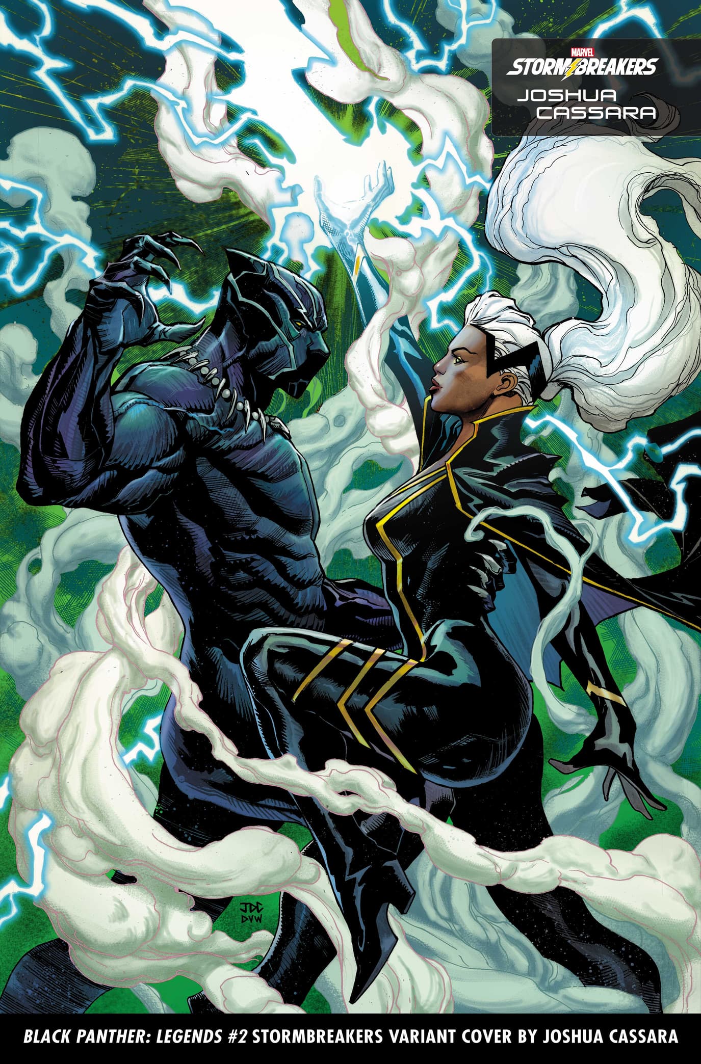 BLACK PANTHER LEGENDS #2 STORMBREAKERS VARIANT COVER by JOSHUA CASSARA