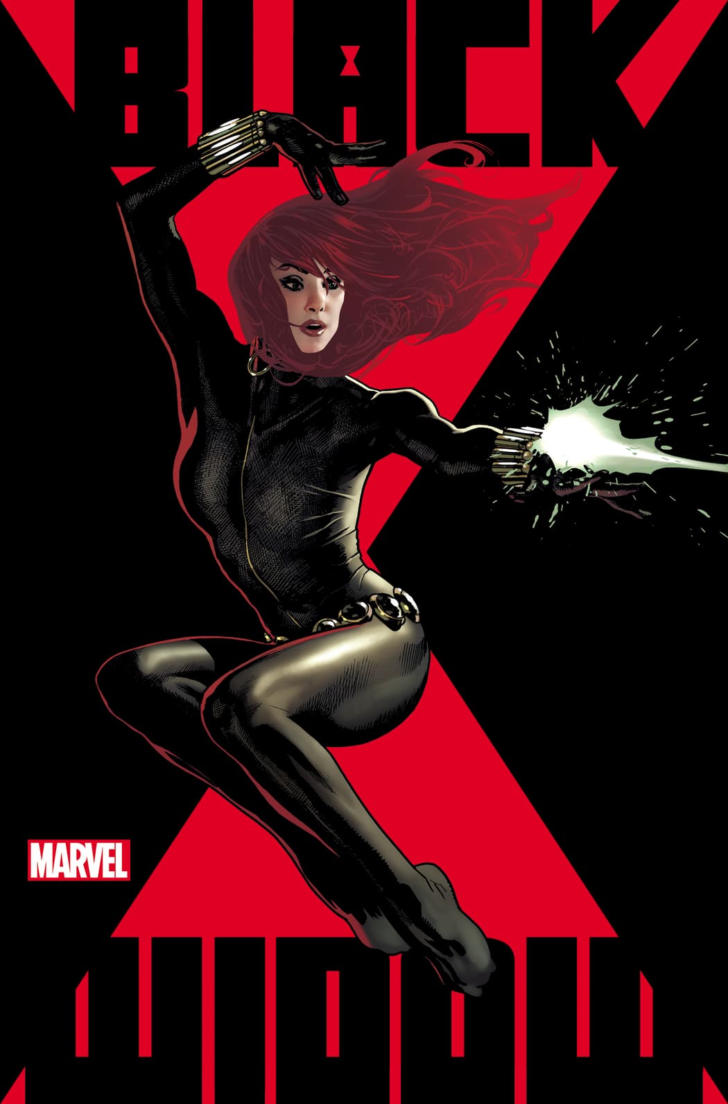 BLACK WIDOW #1 cover by Adam Hughes