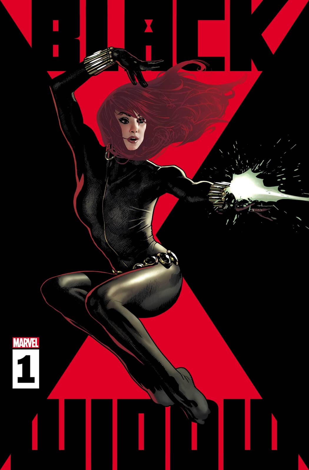 BLACK WIDOW #1 WRITTEN BY KELLY THOMPSON, ART BY ELENA CASAGRANDE, COVER BY ADAM HUGHES