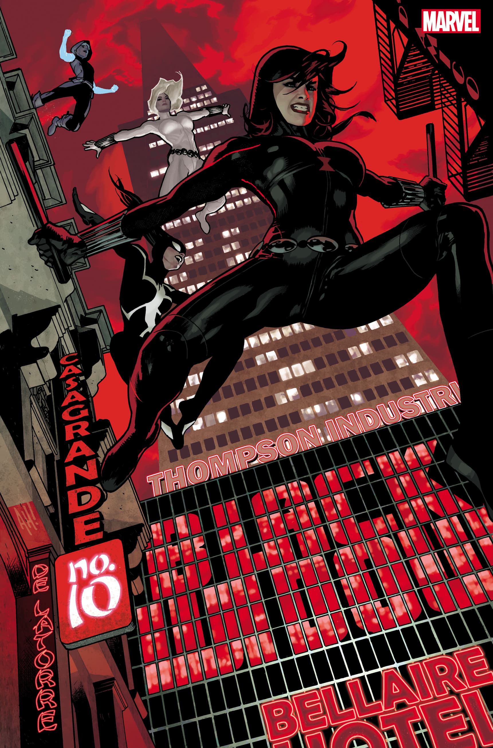 Black Widow #10 Cover by Adam Hughes