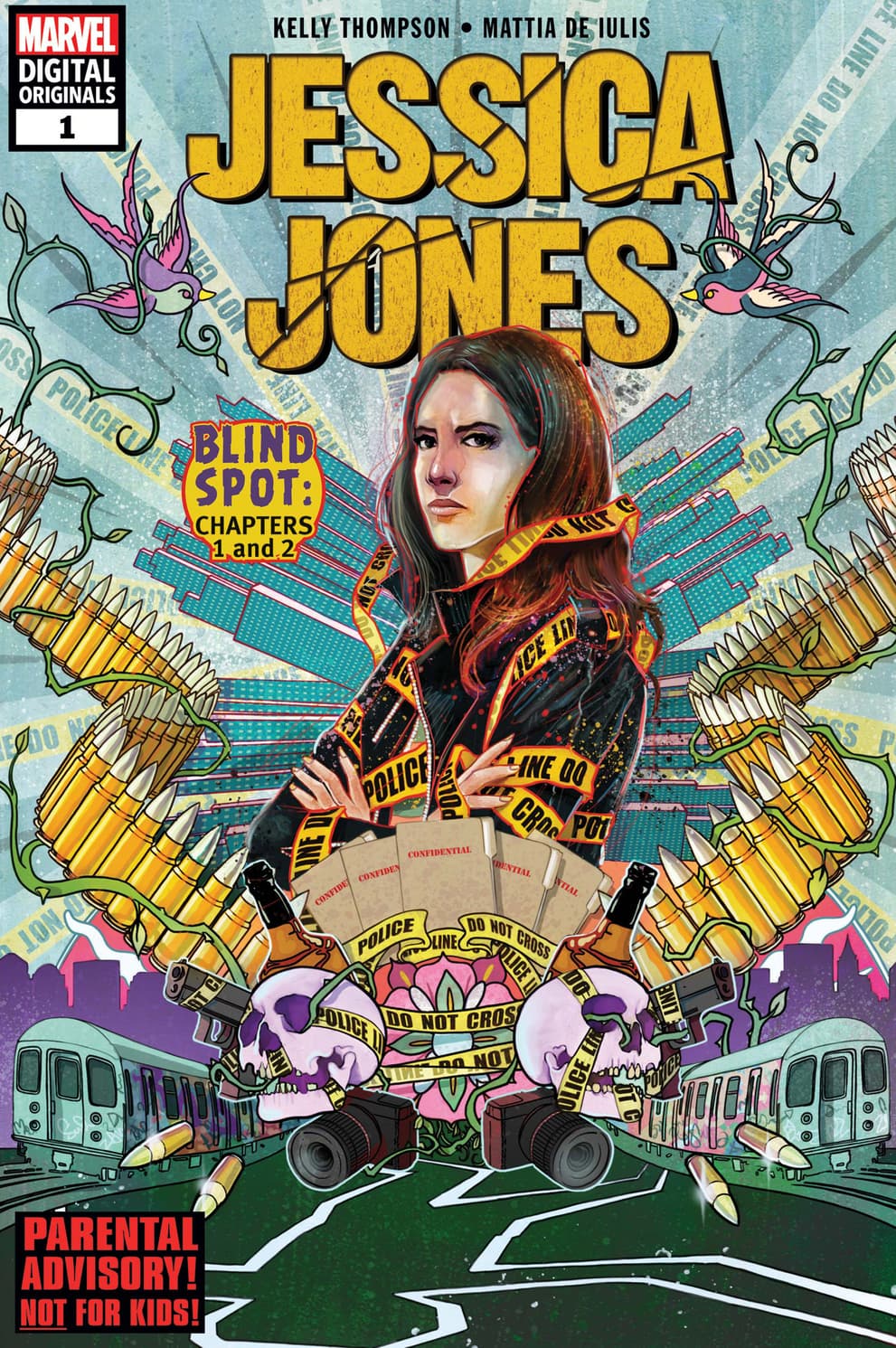 JESSICA JONES: MARVEL DIGITAL ORIGINAL (2018) #1 cover by Martin Simmonds
