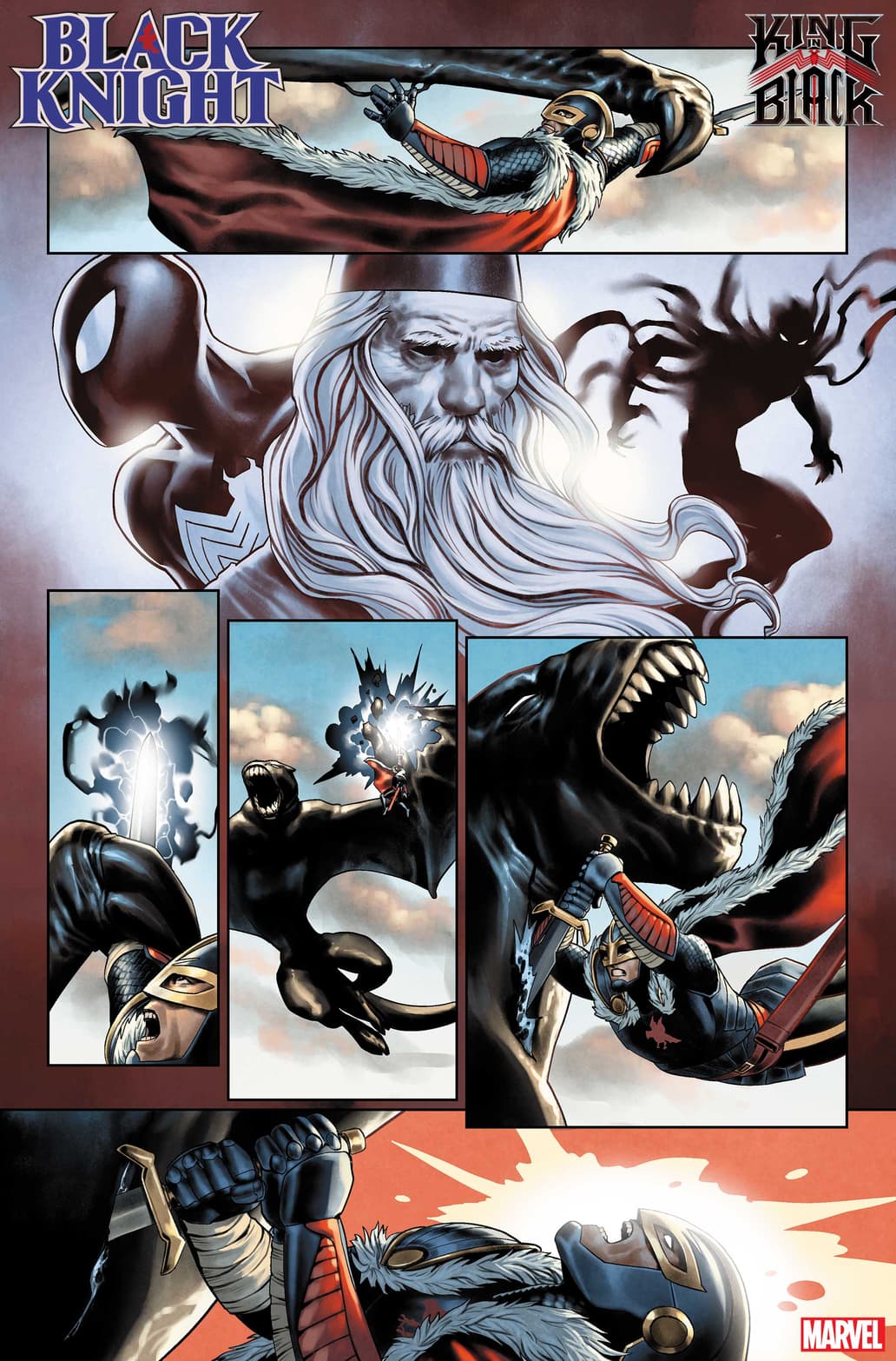 Preview of KING IN BLACK: BLACK KNIGHT (2021) #1