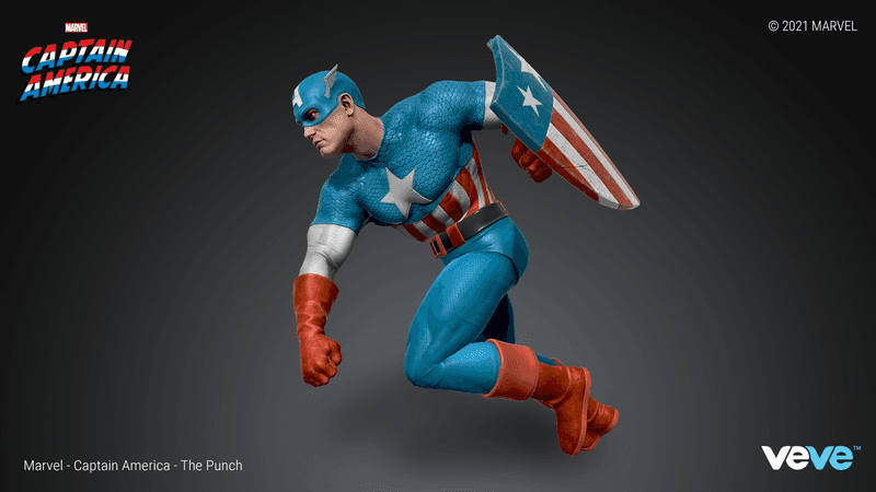 MARVEL 1ST CAPTAIN AMERICA - RARE - $100.00
