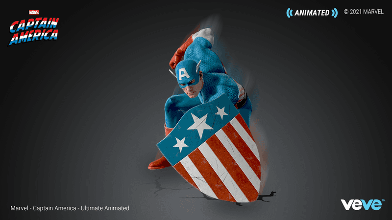 MARVEL 1ST CAPTAIN AMERICA  - SECRET RARE - $400.00