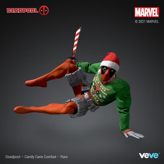 RARE – Deadpool — Candy Cane Combat