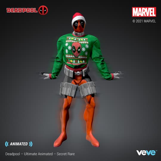 SECRET RARE – Deadpool — Ultimate Animated