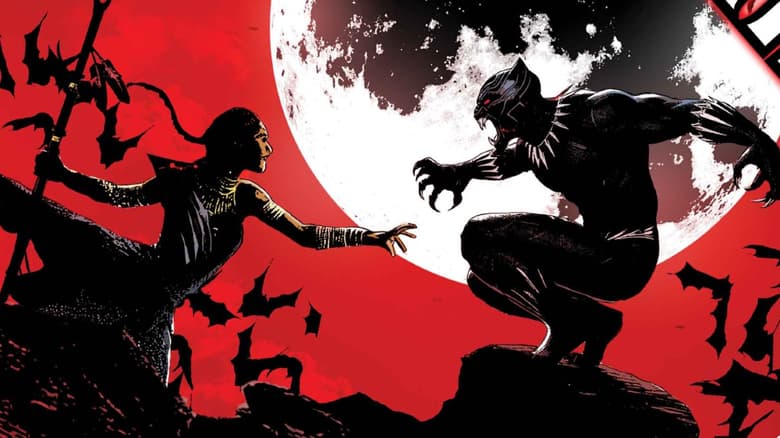 BLACK PANTHER: BLOOD HUNT #2 cover by Andrea Sorrentino
