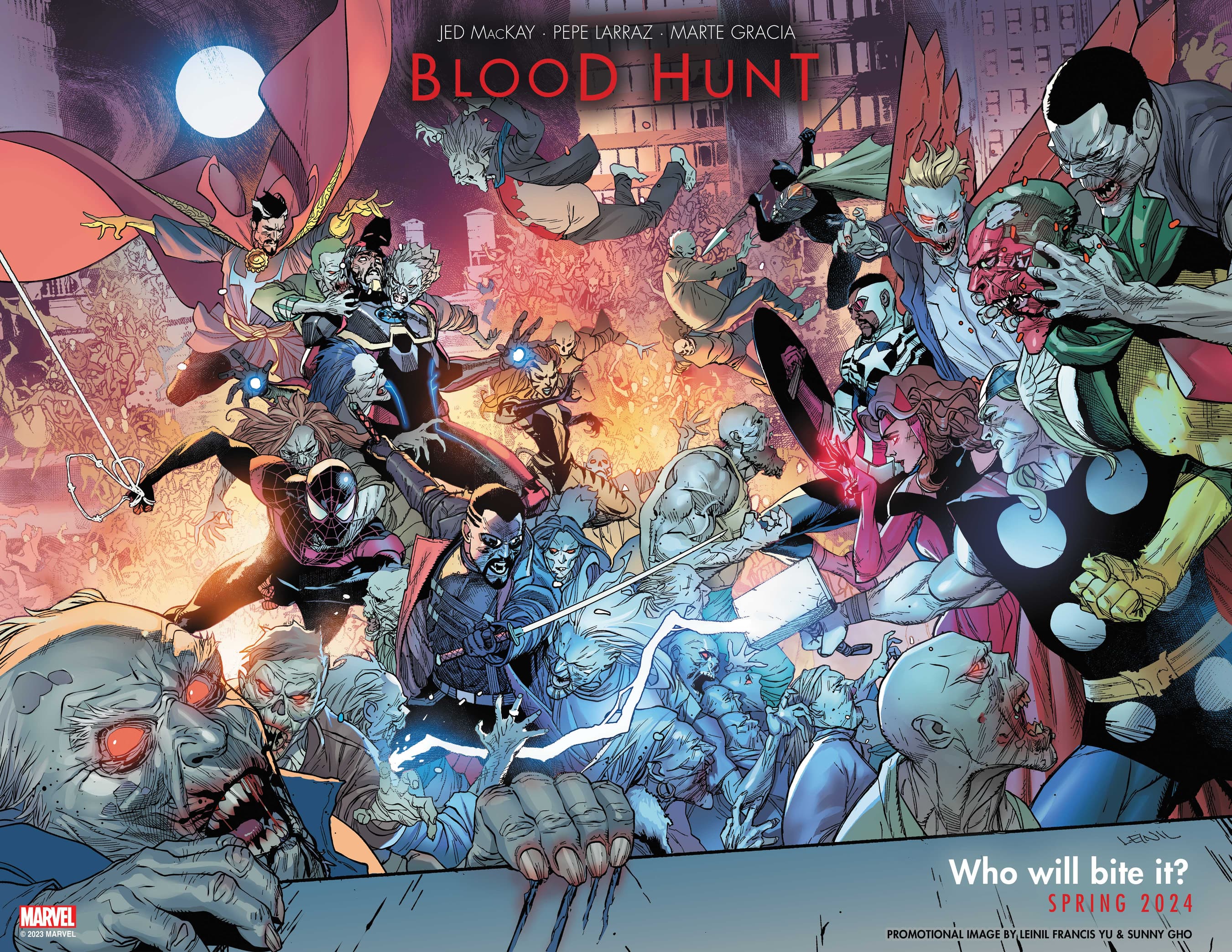 NYCC 2023 'Blood Hunt,' Marvel Comics' Next Crossover Event, Revealed