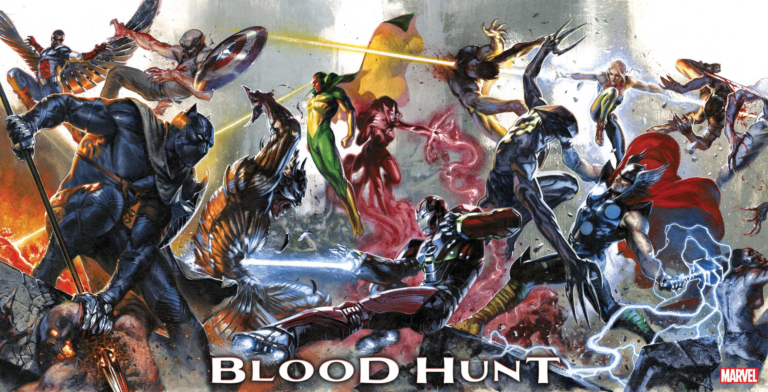 BLOOD HUNT Connecting Cover by Gabriele Dell’Otto