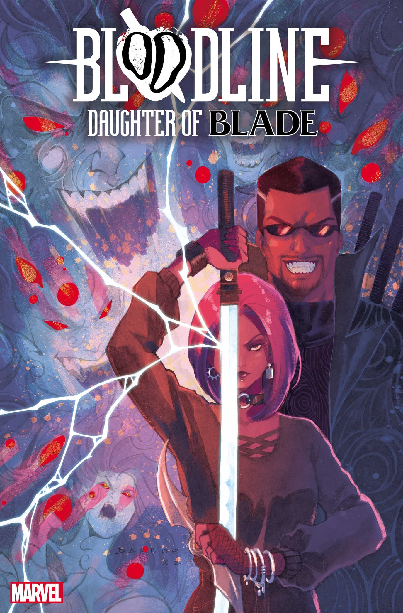 BLOODLINE: DAUGHTER OF BLADE #1 cover by Karen S. Darboe