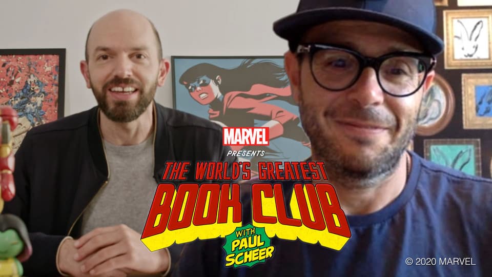 Watch Damon Lindelof on 'Marvel Presents: The World's Greatest Book Club with Paul Scheer'