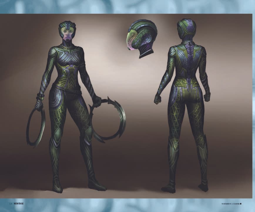 'Marvel Studios' Black Panther: Wakanda Forever – The Art of the Movie' interior page