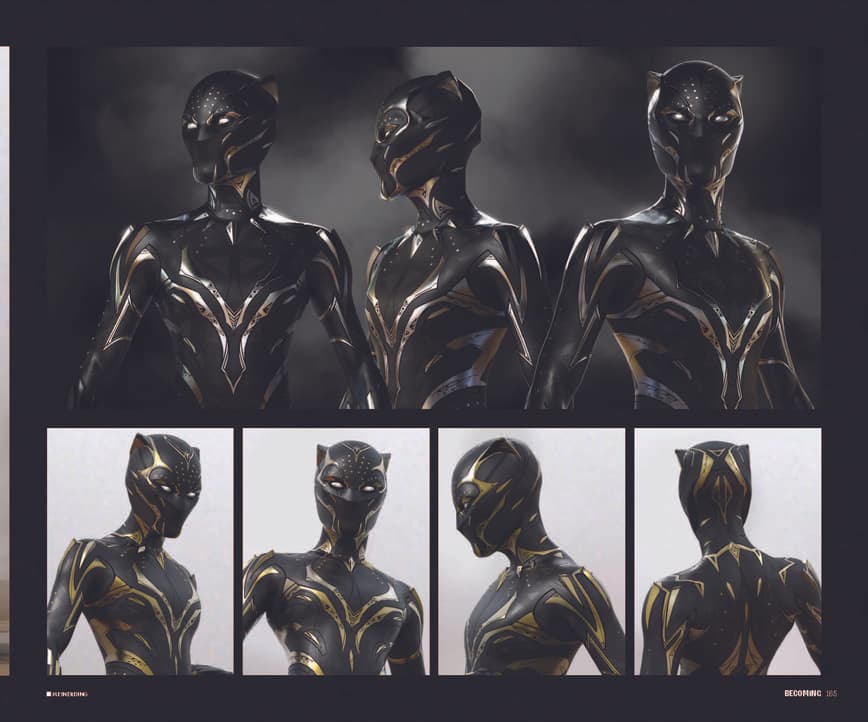 'Marvel Studios' Black Panther: Wakanda Forever – The Art of the Movie' interior page