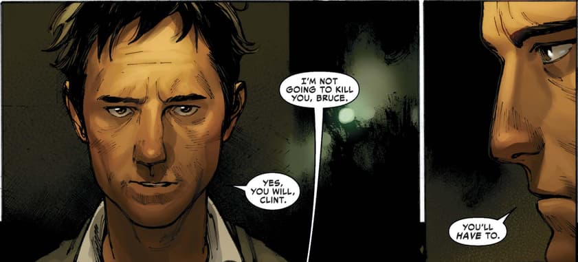 Bruce asks Clint