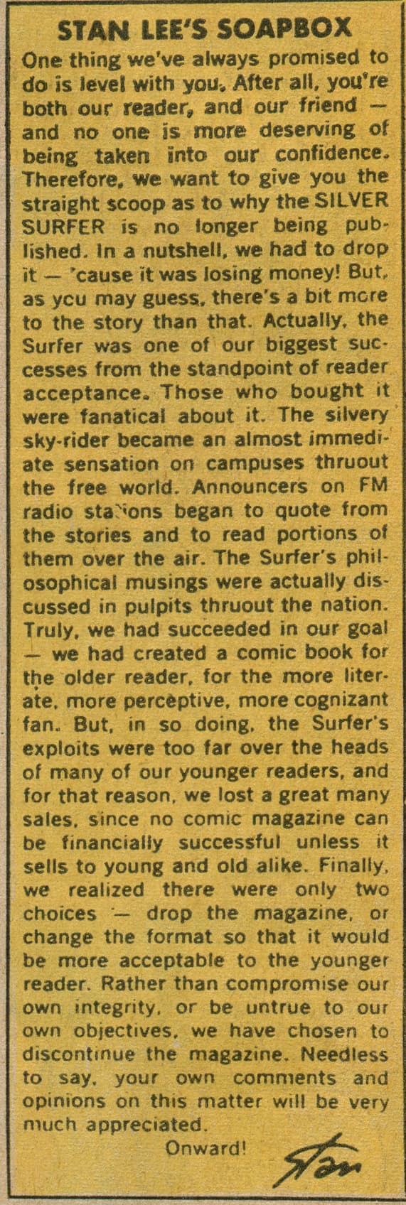 Stan's Soapbox