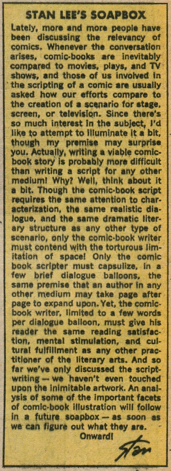 Stan's Soapbox
